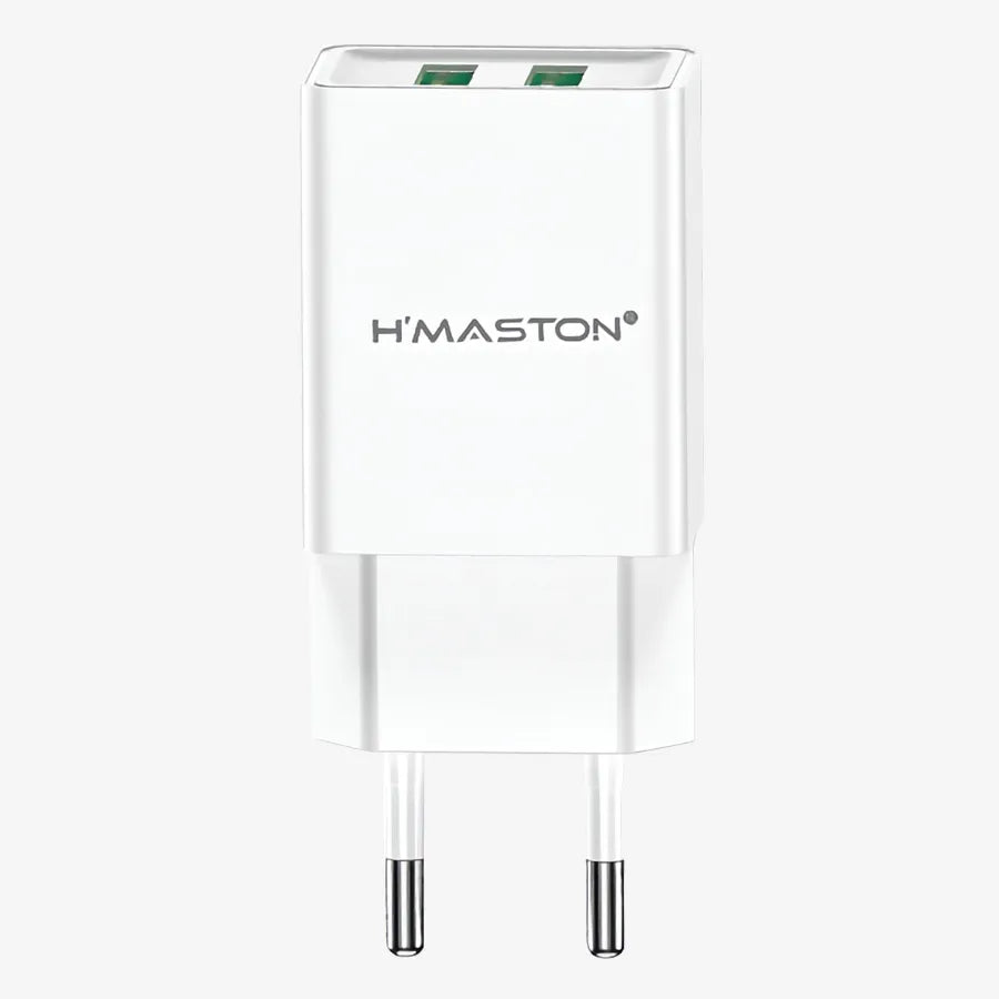 H'Maston Y60 Carregador Turbo 2 USB 3.1A Rápido - Eleadermall